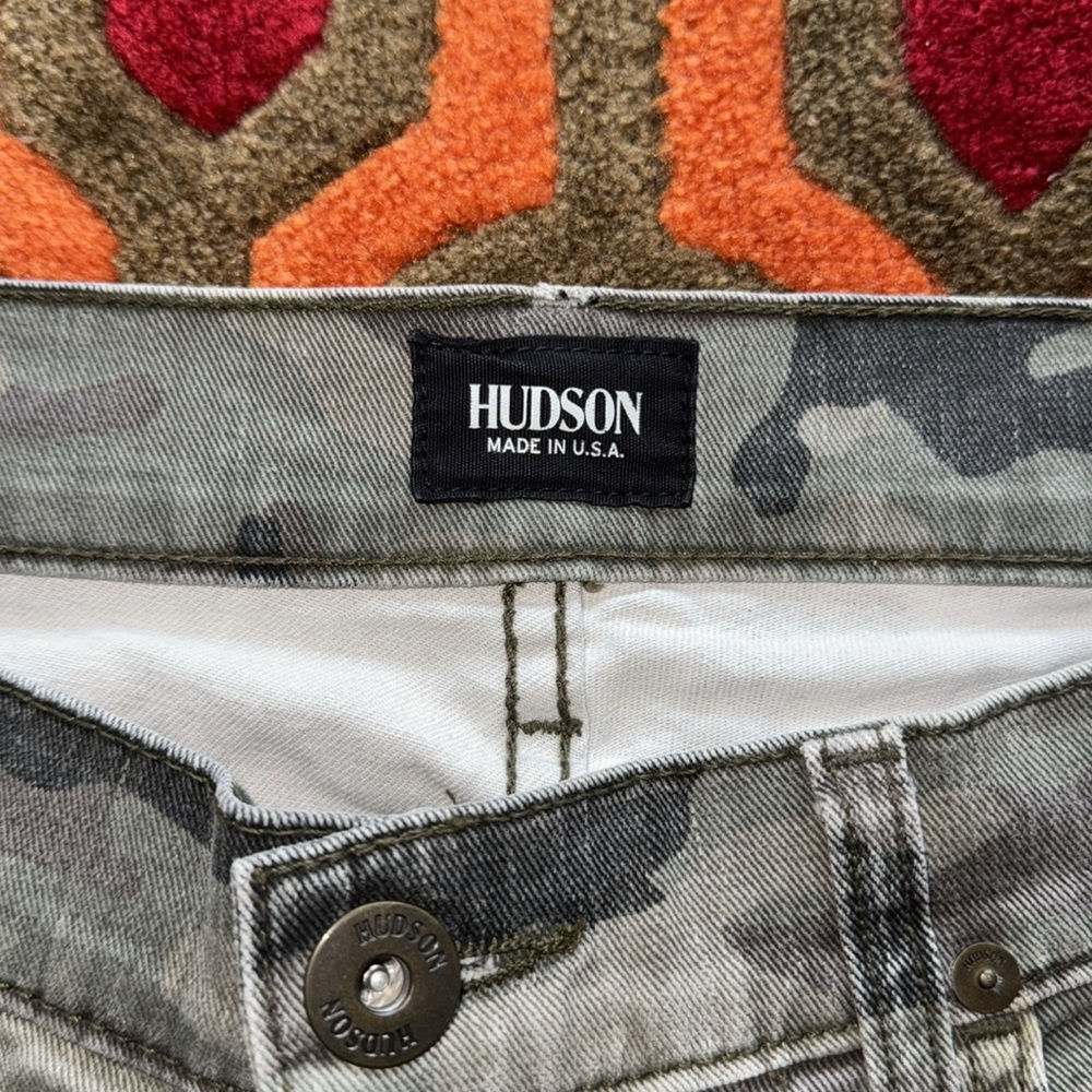 MAKE OFFER ! Hudson Jeans Urban Camouflage Men's 34x32 Byron Five Camo - Picture 5 of 11